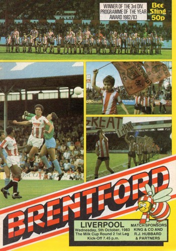 Match programme